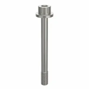 GRAINGER ZPS72010F24 Socket Head Cap Screw, #10-32 Thread Size, 1 7/8 Inch Length, Flanged Std, Plain, Aluminum | CQ4XNM 45FY67