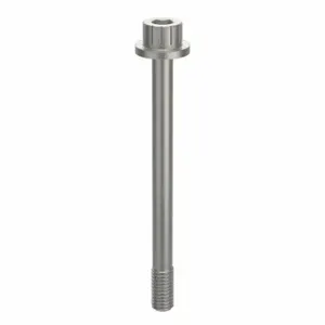 GRAINGER ZPS72010F30 Socket Head Cap Screw, #10-32 Thread Size, 2 1/4 Inch Length, Flanged Std, Plain, Aluminum | CQ4VDJ 45FY70