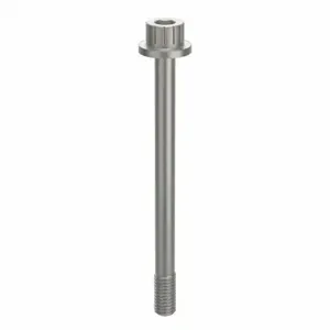 GRAINGER ZPS72010F32 Socket Head Cap Screw, #10-32 Thread Size, 2 3/8 Inch Length, Flanged Std, Plain, Aluminum | CQ4VDU 45FY71