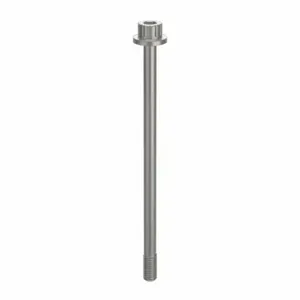 GRAINGER ZPS72010F48 Socket Head Cap Screw, #10-32 Thread Size, 3 3/8 Inch Length, Flanged Std, Plain, Aluminum | CQ4VEZ 45FY79