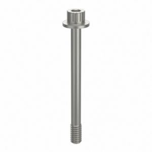 GRAINGER ZPS72014C40 Socket Head Cap Screw, 1/4-20 Thread Size, 2 11/16 Inch Size Length, Plain, Aluminum | CQ4WCX 45FZ40