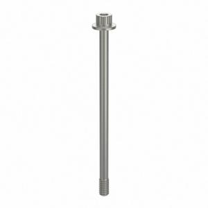 GRAINGER ZPS72014C62 Socket Head Cap Screw, 1/4-20 Thread Size, 4 5/16 Inch Size Length, Plain, Aluminum | CR3EZP 45FZ51