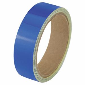 GRAINGER ZRF1X5BL Floor Marking Tape, Reflective, Solid, Blue, 1 Inch x 15 ft, 5.5 mil Tape Thick | CP9PRU 452A92
