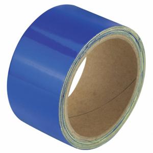 GRAINGER ZRF2X5BL Floor Marking Tape, Reflective, Solid, Blue, 2 Inch x 15 ft, 5.5 mil Tape Thick | CP9PRV 452A93