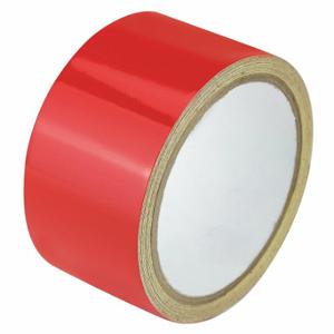 GRAINGER ZRF2X5RD Bodenmarkierungsband, reflektierend, fest, rot, 2 Zoll x 15 Fuß, 5.5 mil Banddicke | CP9PTJ 452A89