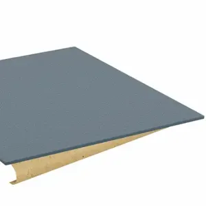 GRAINGER ZUSA-FRS-124 Silicone Sheet, Flame-Resistant, 36 x 36 Inch Size, 1/4 Inch Thickness, Blue, Closed Cell | CQ4NZQ 743W02