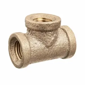 GRAINGER ZUSA-PF-10448 Tee, Brass, 4 Inch X 4 Inch X 4 Inch Fitting Pipe Size | CQ7HBF 60VR56