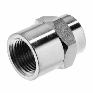 GRAINGER ZUSA-PF-7810 Reducing Hex Coupling, 304 Stainless Steel, 1/2 X 1/4 Inch Fitting Pipe Size | CQ7JCC 60VF77