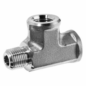 GRAINGER ZUSA-PF-7901 Street Tee, 1/2 Inch x 1/2 Inch x 1/2 Inch Fitting Pipe Size, Stainless Steel | CQ7JEN 60VF89