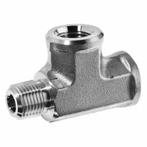 GRAINGER ZUSA-PF-7898 Street Tee, 1/8 Inch x 1/8 Inch x 1/8 Inch Fitting Pipe Size, Stainless Steel | CQ7JEQ 60VF91