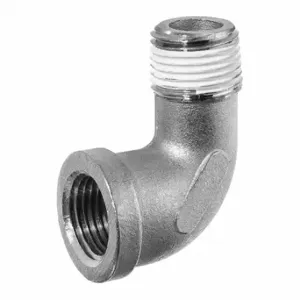 GRAINGER ZUSA-PF-334 90 Deg. Street Elbow, 304 Ss, 1 Inch X 1 Inch Fitting Pipe Size, Female Npt X Male Npt | CQ7HHC 60VJ89