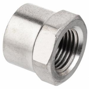 GRAINGER ZUSA-PF-9058 Round Cap, Nickel-Plated Brass, 1/8 Inch Fitting Pipe Size, Female Nptf, Class 1000 | CQ7GXY 60VT93