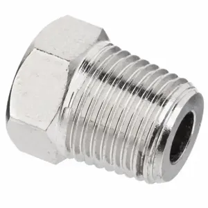 GRAINGER ZUSA-PF-9068 Hex Head Plug, Nickel-Plated Brass, 3/8 Inch Fitting Pipe Size, Male Nptf, Class 1000 | CQ7GQY 60VU17