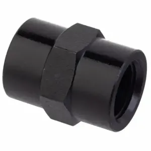 GRAINGER ZUSA-PF-9071 Coupling, Black Zinc-Plated Brass, 1/4 Inch X 1/4 Inch Fitting Pipe Size | CQ7GKJ 60VT37