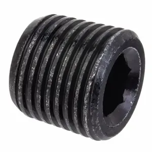 GRAINGER ZUSA-PF-9122 Hex Plug, Black Zinc-Plated Brass, 1/4 Inch Fitting Pipe Size, Male Nptf, Class 1000 | CQ7GRG 60VT47