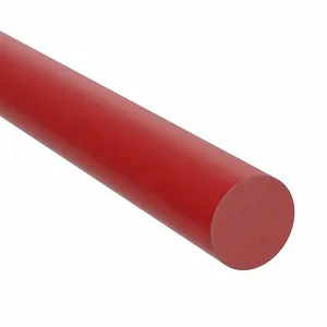 GRAINGER ZUSA-RC-1466 Silicone Round Cord, Food, Red, 25 ft Length, 6 mm, 70A, -80 Deg F To 450 Deg F | CQ4TQK 784VK7