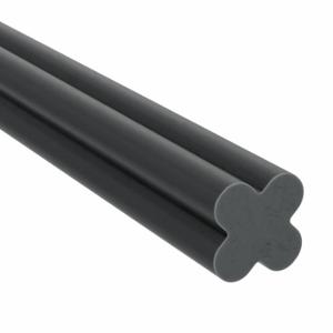 GRAINGER ZUSA-RC-1508 Viton X Cord, Black, 1/4 Inch, 0.275 Inch, 50 ft Overall Length, 75A | CQ7XTP 784V81