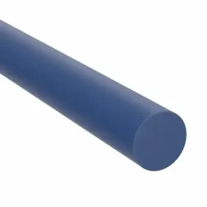 GRAINGER ZUSA-RC-1605 Silicone Round Cord, Metal Detectable Food, Blue, 36 Inch Length, 1/2 Inch Size | CQ4TUV 784VT3