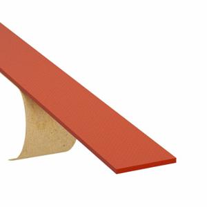 GRAINGER ZUSASSR-F-19 Silicone Strip, Std, 2 x 10 Ft, 3/8 Inch Thickness, Red, Closed Cell, 1-Sided Adhesive | CQ4PPA 743X58