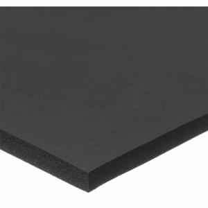 GRAINGER ZUSAVFS11 Viton Sheet, 1/2 Inch Thick, Closed Cell, Black, Plain Backing, 0 Adhesive Sides, Plain | CQ7WUV 497J33