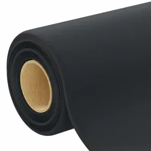 GRAINGER ZUSANSR-351 Neoprene Roll, 36 Inch X 10 Ft, 1 Inch Thick, Black, Closed Cell, Plain, Medium, Smooth | CQ2PEK 497F96