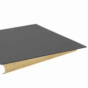 GRAINGER ZUSANSR-332 Neoprene Sheet, 12 x 24 Inch Size, 1/8 Inch Thick, Black, Closed Cell, 1-Sided Adhesive | CQ2PKZ 497F83