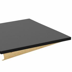 GRAINGER ZUSANSRO-99 Neoprenplatte, 36 x 36 Zoll Größe, 1/2 Zoll dick, schwarz, offenzellig, glatt, strukturiert | CQ2PPC 787FV3