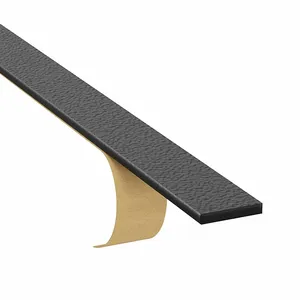 GRAINGER ZUSANSRO-54 Neoprene Strip, 2 Inch x 10 ft Size, 3/16 Inch Thick, Black, Open Cell, 1-Sided Adhesive | CQ2PXK 787FM8