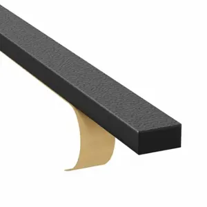 GRAINGER ZUSANSRO-83 Neoprene Strip, 1 1/2 Inch x 10 ft Size, 1 Inch Thick, Black, Open Cell, 1-Sided Adhesive | CQ2PQK 787FR7