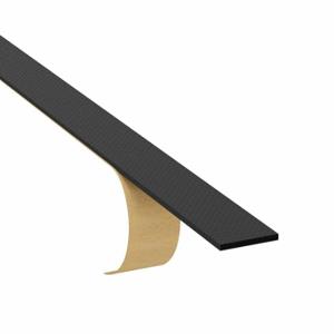 GRAINGER ZUSASSR-B-23 Silicone Strip, Std, 1 x 8 Ft, 1/8 Inch Thickness, Black, Closed Cell, 1-Sided Adhesive | CQ4PJY 743X17