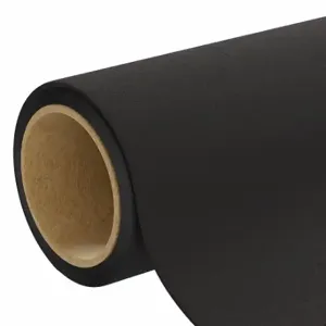 GRAINGER ZUSASSR-B-37 Silicone Roll, Std, 36 x 10 Ft, 1/8 Inch Thickness, Black, Closed Cell, 1-Sided Adhesive | CQ4NWR 60JH03