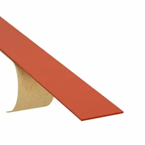 GRAINGER ZUSA731AMFS-29 Silicone Strip, Std, 2 1/2 x 10 Ft, 1/8 Inch Thickness, Red, Closed Cell, 1-Sided Adhesive | CQ4PKY 743U73