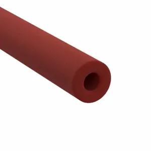 GRAINGER ZUSASSR-T-7 Silicone Tube, 1 1/4 Inch Inside Dia, 1 3/4 Inch Outside Dia, 1/4 Inch Wall Thick | CP9QMV 787G01