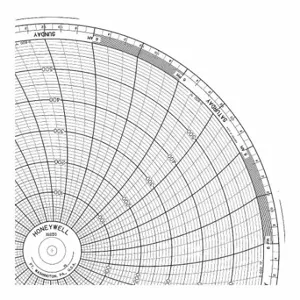 GRAPHIC CONTROLS PW 00213823 7D Circular Paper Chart, 10 Inch Chart Dia, 0 to 1500, 100 Pack | CR3HDP 19D978