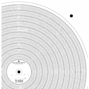 GRAPHIC CONTROLS PW 00215208 Circular Paper Chart, 11.8 Inch Chart Dia, 100 Pack | CR3HQV 5MER0