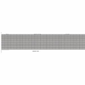 GRAFIKSTEUERUNGEN YOK B956ACA Streifendiagramm, Endlosfalte, 0 bis 8, 53 Fuß Diagrammlänge, Yokagawa-Recorder, 1 Packung Menge | CR3HCF 5MEY2