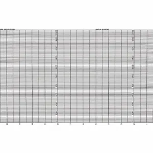 GRAPHIC CONTROLS YOK B957AEQ Strip Chart, Fanfold, 0 To 2000, 66 Ft Chart Lg, Yokagawa Recorders, 2 PK | CR3HCE 5MEY5