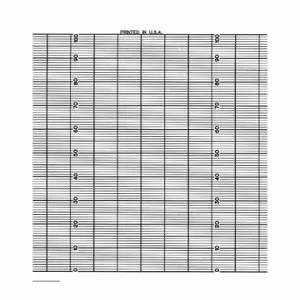 GRAPHIC CONTROLS YOK E9721NB Strip Chart, Fanfold, 0 To 100, 26 Ft Chart Lg, Yokagawa Recorders | CR3HBQ 5MEZ4