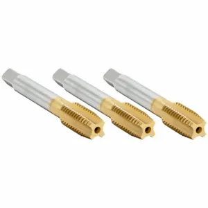 GREENFIELD THREADING 174529 Tap Set, 3/8 Inch Size-24 Tap Thread Size, 3/4 Inch Thread Length | CR3KUQ 53PW19