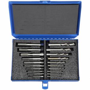 GREENFIELD THREADING 330087 Combination Drill and Tap Set, 20 Pieces, High Speed Steel, Bright | CR3HUD 445M44