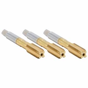 GREENFIELD THREADING 343514 Three Piece Tap Kit, M14-2.00 Tap Thread Size, 25.40 mm Thread Length, RigHeight Hand | CR3HVH 434Y89