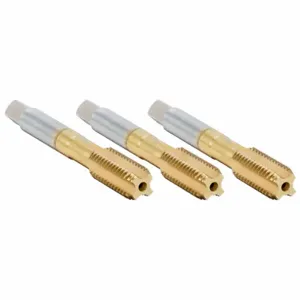 GREENFIELD THREADING 343513 Three Piece Tap Kit, M12-1.75 Tap Thread Size, 23.88 mm Thread Length, Right Hand | CR3KWV 434Y88