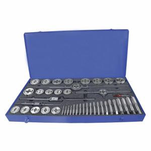 GREENFIELD THREADING 423163 Tap and Die Set, 45 Pieces, 1/4 Inch Size-20 Min. Tap Thread Size | CR3KTR 445M60