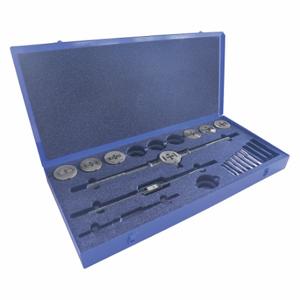 GREENFIELD THREADING 423164 Tap and Die Set, 16 Pieces, M6x1 Min. Tap Thread Size | CR3KTL 445M61