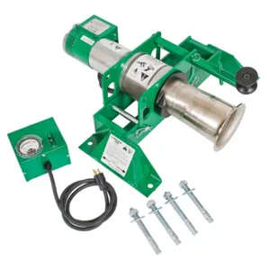 GREENLEE 6800 Cable Puller, Floor Mount, 120V, 20A | CM9TDM