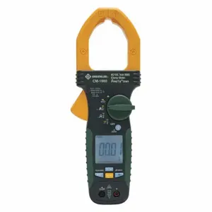 GREENLEE CM-1560 Clamp Meter, Clamp-Jaw Jaw, 1000 A | CR3LKN 42PT53