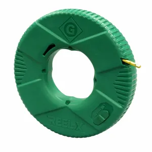 GREENLEE FTXF-100 Non Conductive Fishtape, 100 Ft. Length, 11/64 Inch Tape Width, 300 lbs. Strength | CH6PJW 780AW7