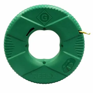 GREENLEE FTXF-50 Fiberglass Fishtape, 50 ft. Length, 11/64 Inch Tape Size | CJ2DXX 780AW6