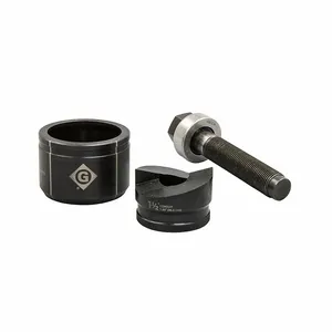 GREENLEE K2BB-1-1/2 Round Knockout Punch Set, 1-1/2 Inch Conduit Size | CE9YRP 55FE74