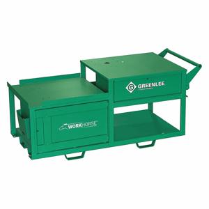 GREENLEE WK100-B Bending Threading Cart, 28 1/2 Inch Height, 32 inch Width, 74 Inch Depth | CH9RDT 449T96